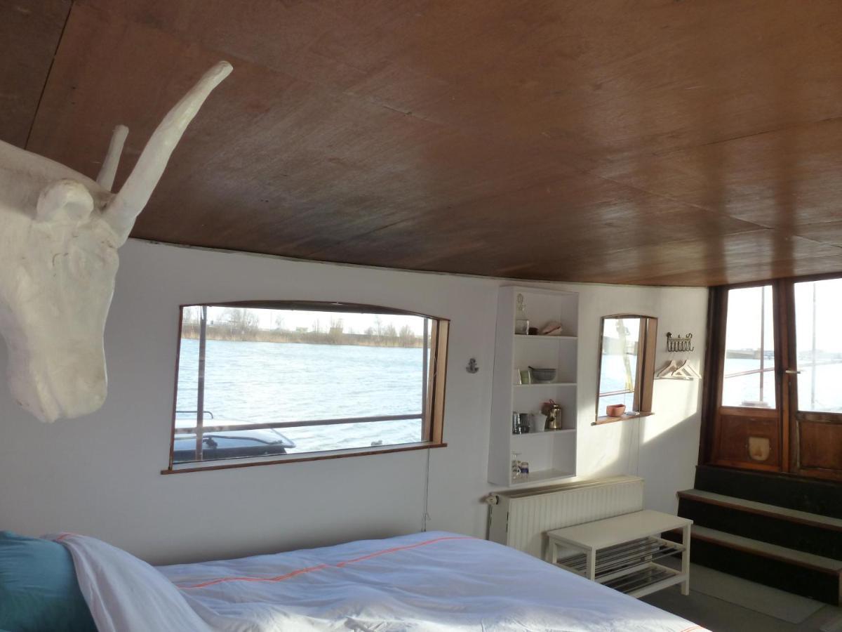 לינה וארוחת בוקר Bed In Boat אמסטרדם מראה חיצוני תמונה